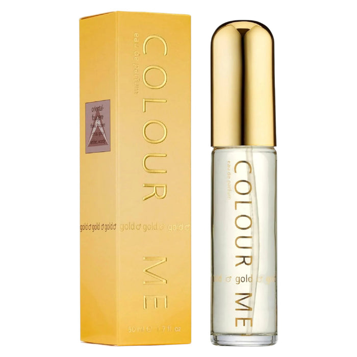 Apă de toaletă Milton Lloyd Colour Me Gold, pentru bărbați, 50 ml