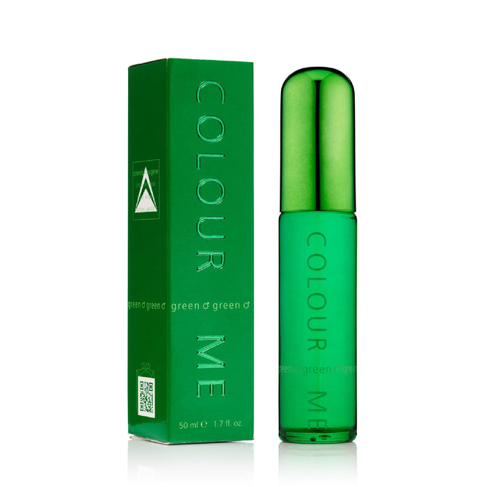 Apă de parfum Milton Lloyd Colour Me Green, pentru bărbați, 50 ml