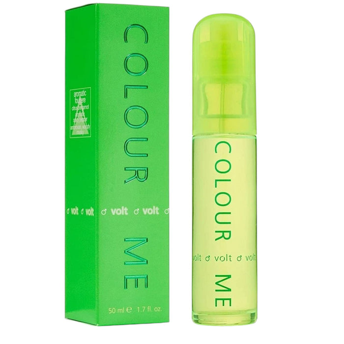 Apă de toaletă Milton Lloyd Colour Me Volt, pentru bărbați, 50 ml
