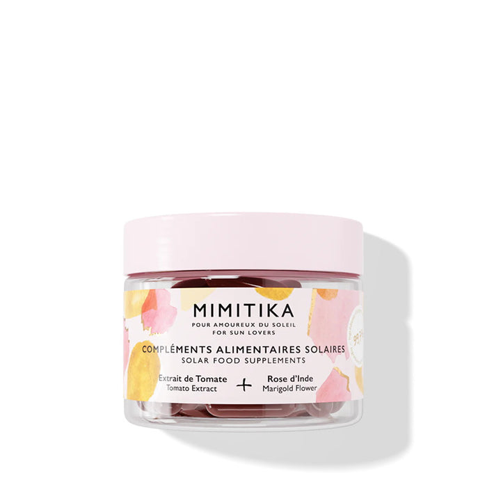 Supliment alimentar Mimitika Solar Food, cu extract de roșii și floare de gălbenele, 25 g