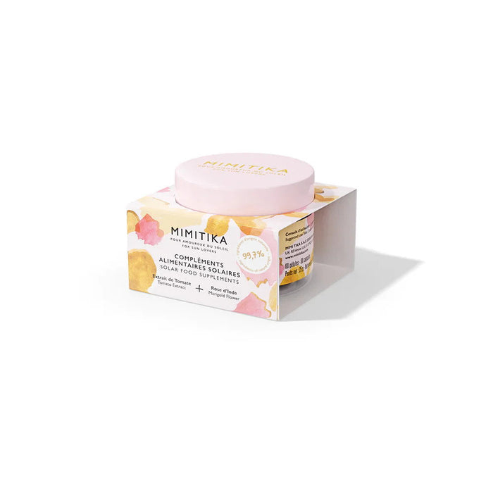 Supliment alimentar Mimitika Solar Food, cu extract de roșii și floare de gălbenele, 25 g