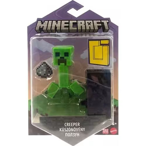 Figurină de acțiune Mattel Minecraft Creeper, 6+ ani