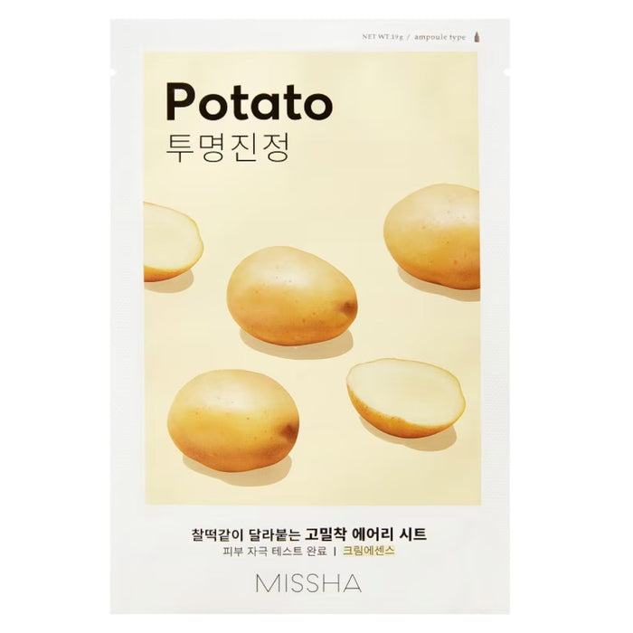 Mască facială Missha Airy Fit Potato, 19 g