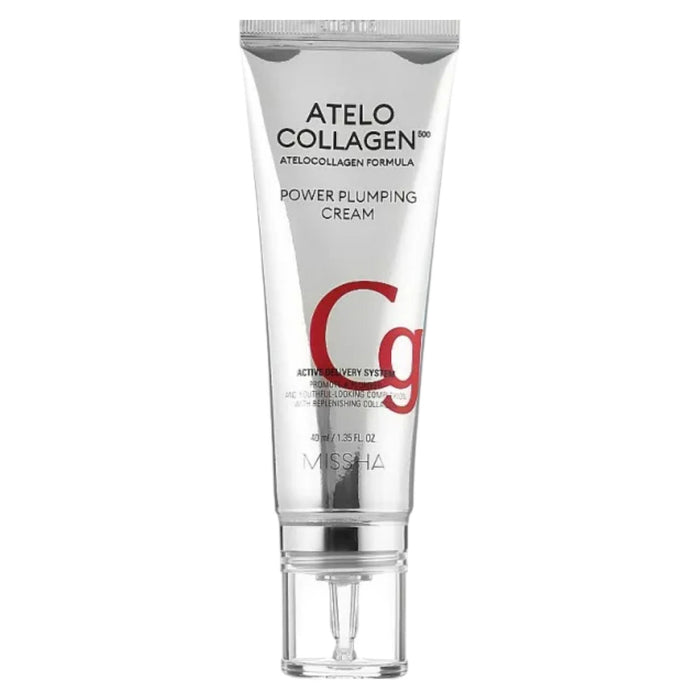 Cremă de față Missha Atelo Collagen, hidratantă, cu efect de volum, 40 ml