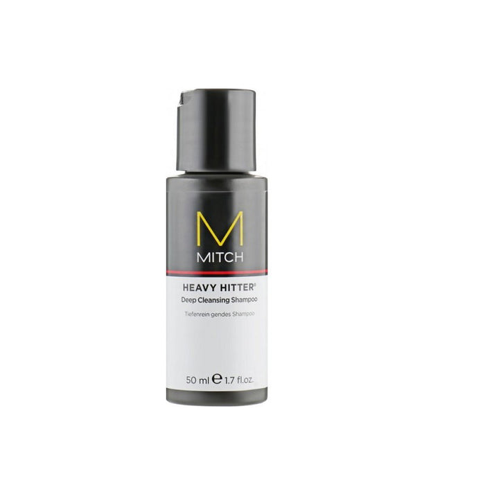 Șampon Mitch by Paul Mitchell Heavy Hitter, curățare profundă, fără parabeni, 50 ml