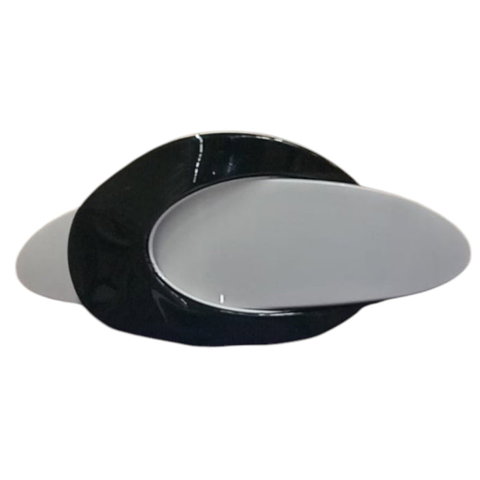Clemă de păr Moliabal 326, neagră, cu detaliu gri