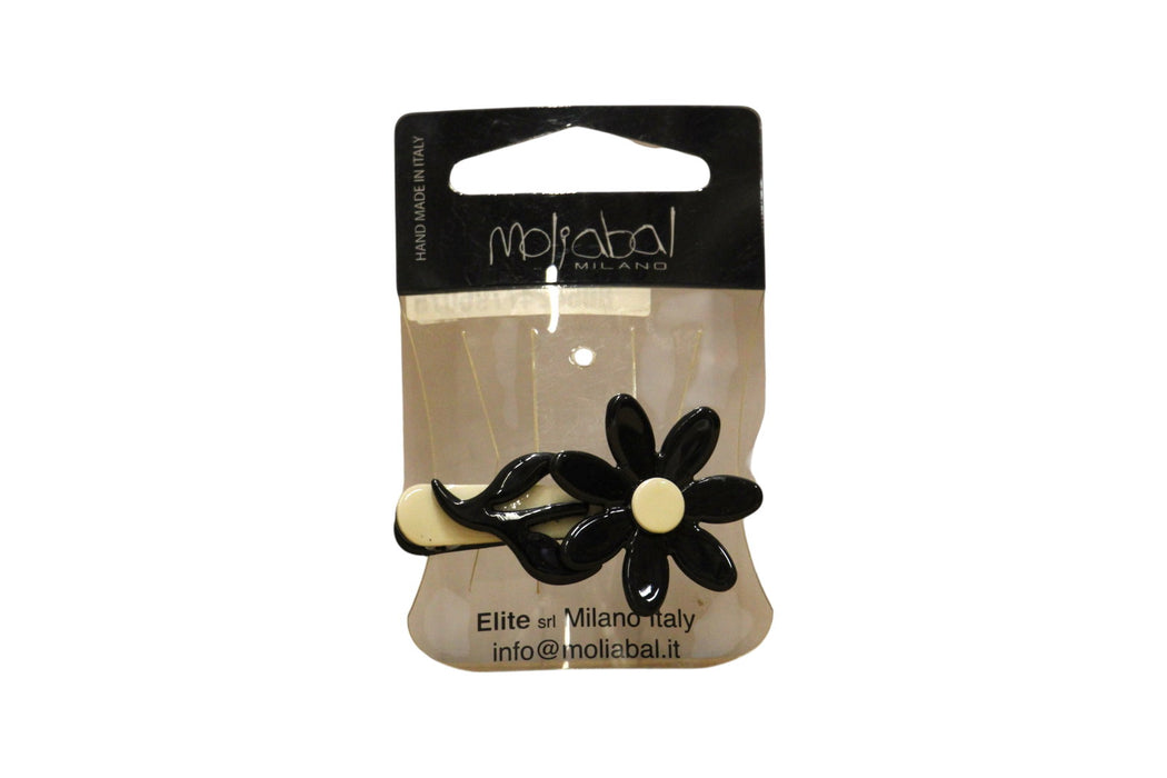 Clemă de păr Moliabal, model 607, cu ornament floral