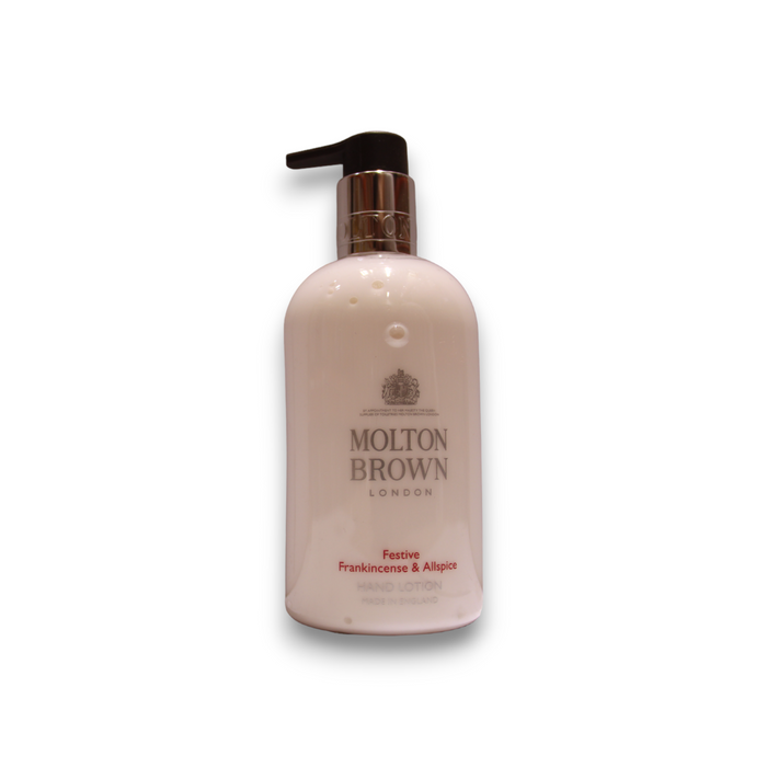 Loțiune de mâini Molton Brown Festive Frankincense & Allspice, 300 ml