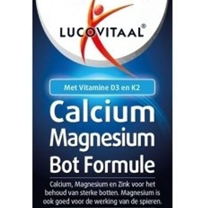 Supliment Alimentar Lucovitaal Calcium Magnesium, 60 Tablete