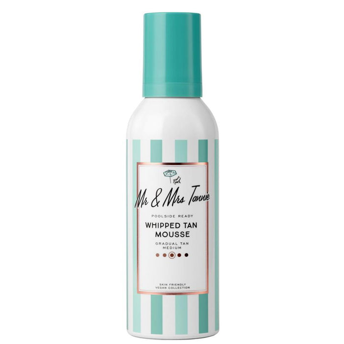 Spumă autobronzantă Mr & Mrs Tannie Body Whipped Tan, hidratantă, cu Aloe Vera, 200 ml