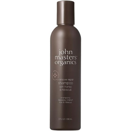 Șampon reparare intensă John Masters Organics cu miere și hibiscus, 236ml