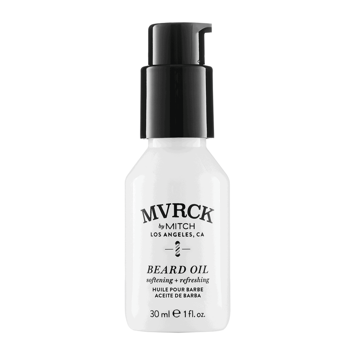 Ulei pentru barbă Mvrck by Paul Mitchell Beard Care, fără parabeni, pentru înmuiere și reîmprospătare, 30 ml