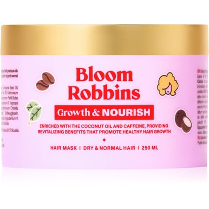 Mască de păr Bloom Robbins Growth & Nourish, 250 ml