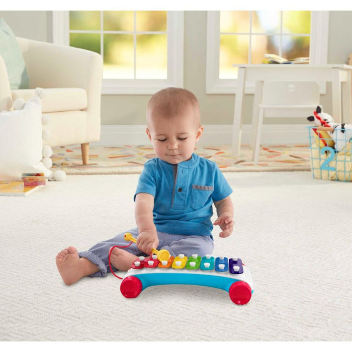 Xilofon Mattel Fisher-Price Classic Xylophone, 8 lamele, 18+ luni