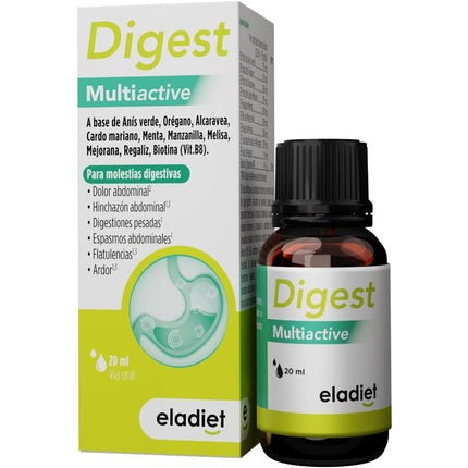 Supliment digestiv Eladiet Multiactive, 20ml