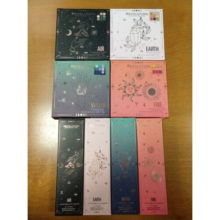 Set Machiaj Revolution Beauty, Shadow/Lip Gloss, Fantasy (Air/Earth/Fire/Water)