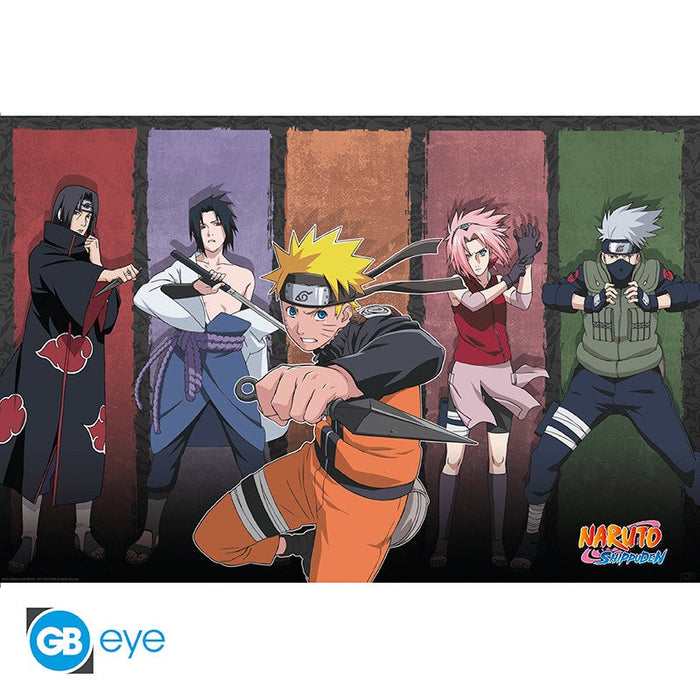 Poster Gb Eye Naruto Shippuden, Naruto & Allies, 91,5 × 61 cm