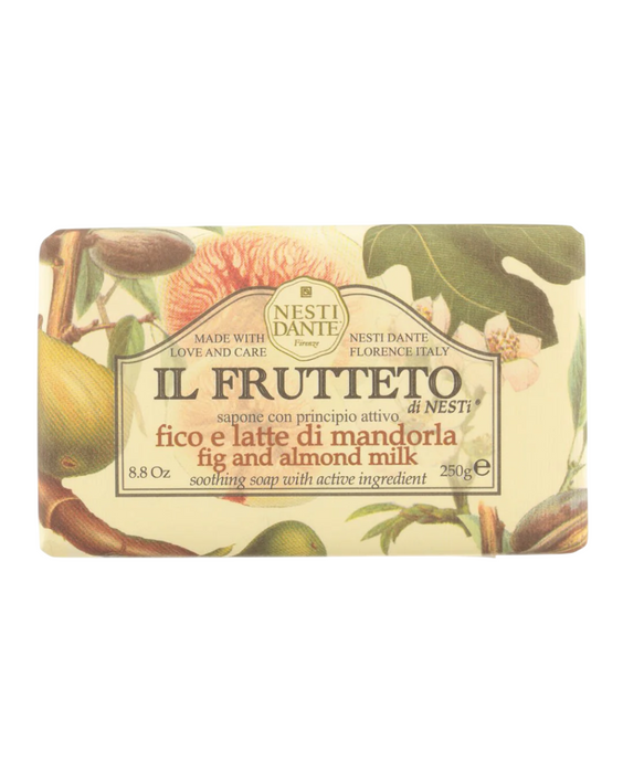 Săpun solid Nesti Dante Il Frutteto Fig & Almond Milk, calmant, 250 g