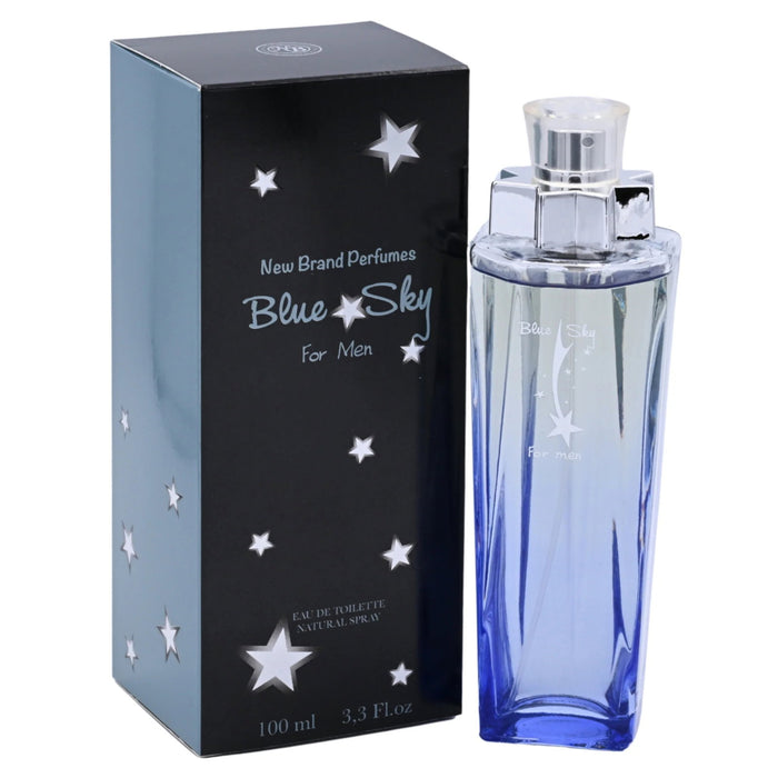 Apă de toaletă New Brand Blue Sky, pentru bărbați, 100 ml