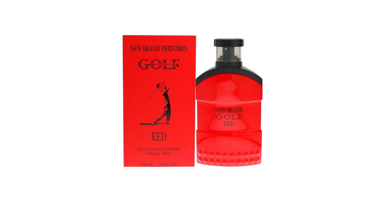 Apă de toaletă New Brand Golf Red, pentru bărbați, 100 ml