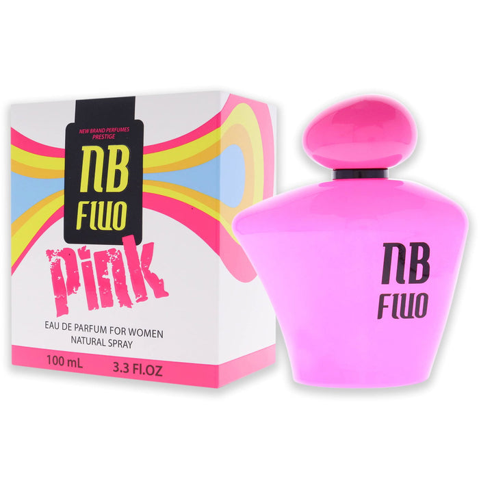 Apă de parfum New Brand Prestige Fluo Pink, pentru femei, 100 ml