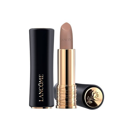 Batom de buze Lancôme L'Absolu Rouge Drama Matte 510 Divine Idylle, finisaj mat, ambalaj negru și auriu