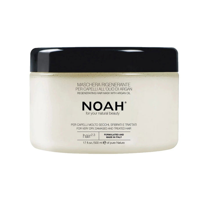 Mască de păr Noah Noah Regenerating, hrănitoare și regenerantă, pentru păr foarte uscat, deteriorat și tratat, 500 ml