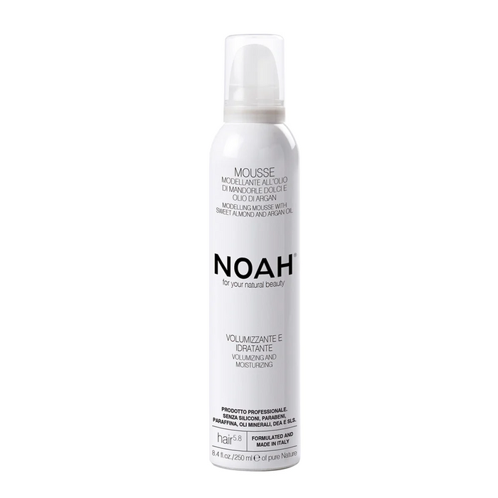 Spumă de coafat Noah Modelling Mousse, hidratantă și hrănitoare, fixare puternică, 250 ml