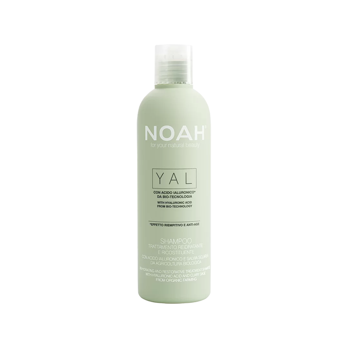 Șampon Noah Yal, hidratant și regenerant, pentru păr uscat și deteriorat, 250 ml