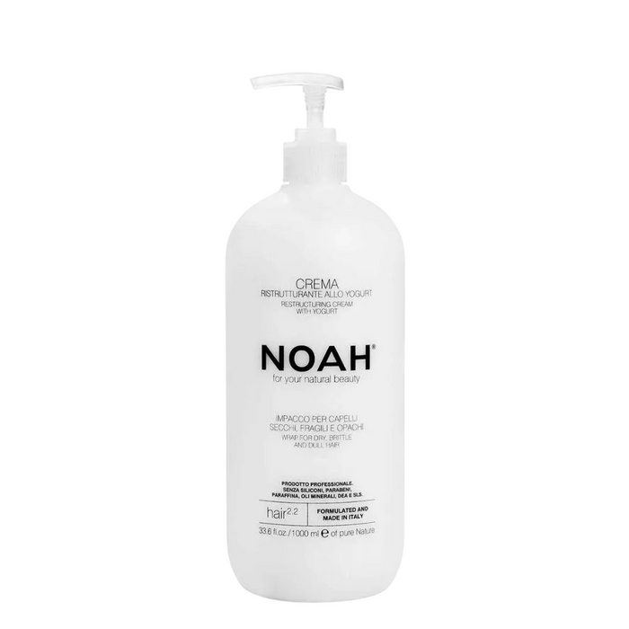 Balsam de păr Noah Yogurt Restructuring, hrănitor și reparator, 1000 ml