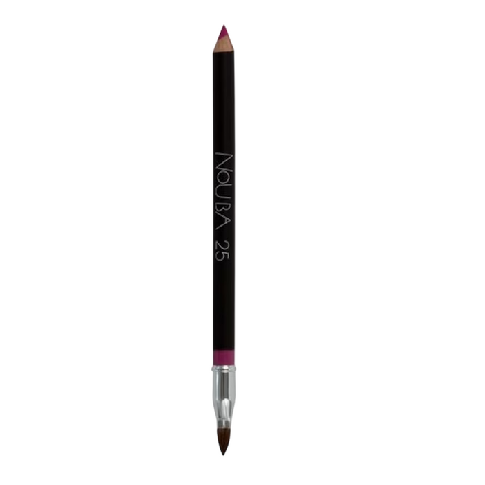 Creion de buze Nouba Lip Pencil, cu două capete, nuanța 25, 1,2 g
