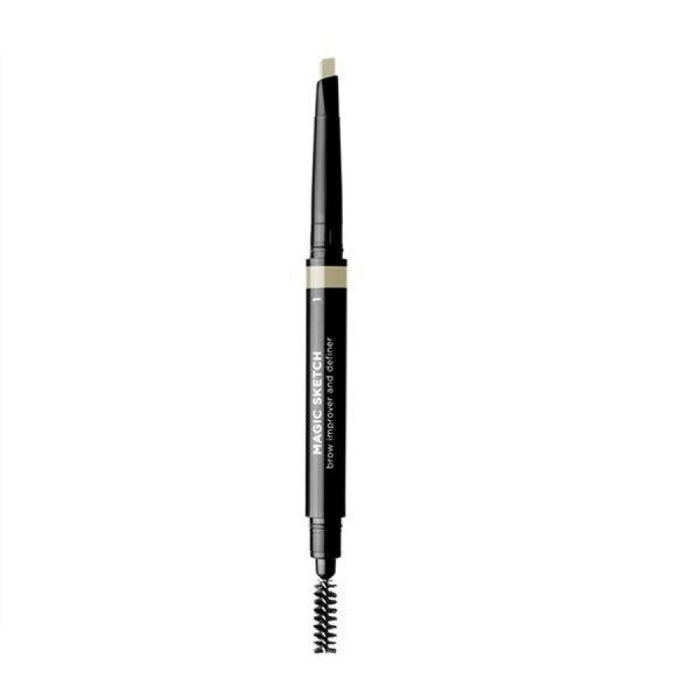 Creion cremă pentru sprâncene Nouba Magic Sketch Detailed, nuanța 01 Brown Vanilla, 0,2 g