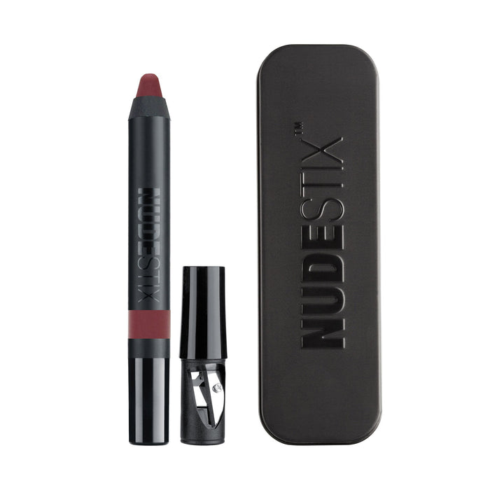 Balsam pentru buze și obraji 2-în-1 Nudestix Intense Matte, nuanța Vintage, 2,8 g