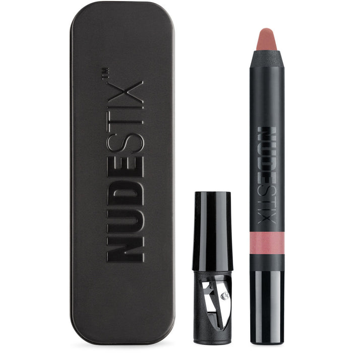 Creion de buze și fard de obraz 2-în-1 Nudestix Intense Matte, nuanța Pixi, 2,8 g