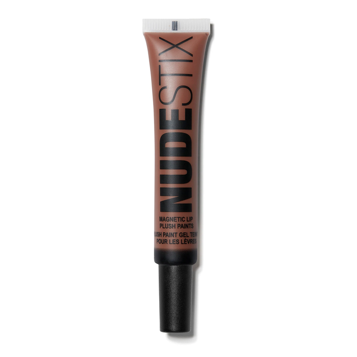 Luciu de buze Nudestix Magnetic Lip Plush Paint, nuanța Tahiti Hottie, 10 ml