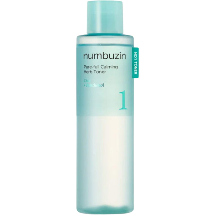 Loțiune tonică Numbuzin No.1 Pure-Full Calming Herb, calmantă, pentru față, 300 ml
