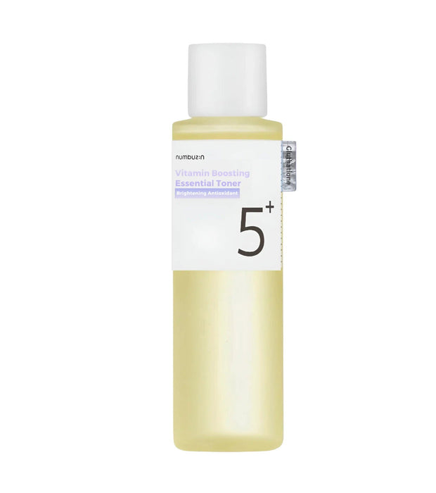 Loțiune tonică Numbuzin No.5 Vitamin Boosting Essential, pentru luminozitate și revitalizare, pentru față, 200 ml