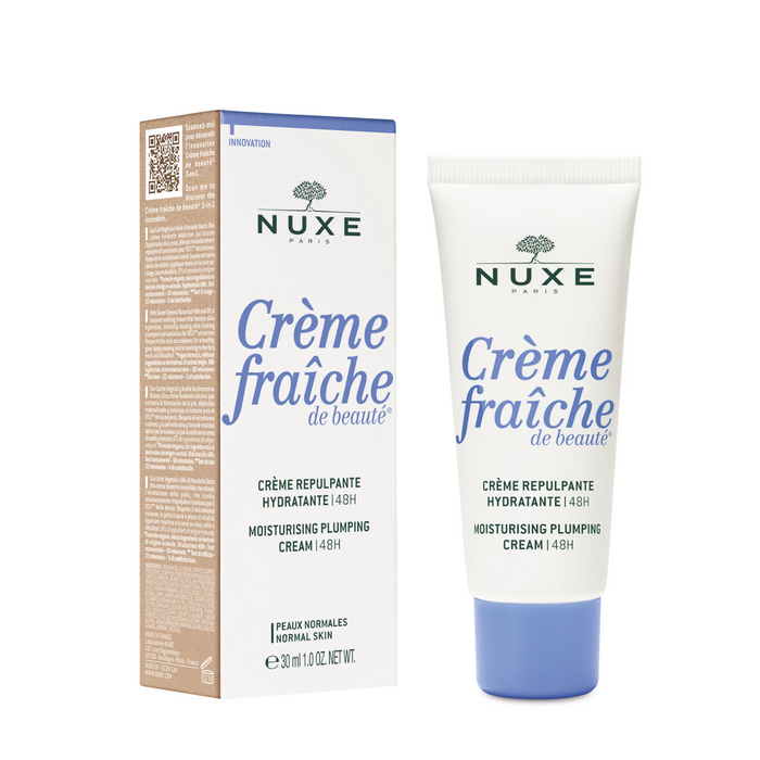 Cremă de față Nuxe Crème fraîche de beauté, hidratantă, pentru ten normal, 30 ml