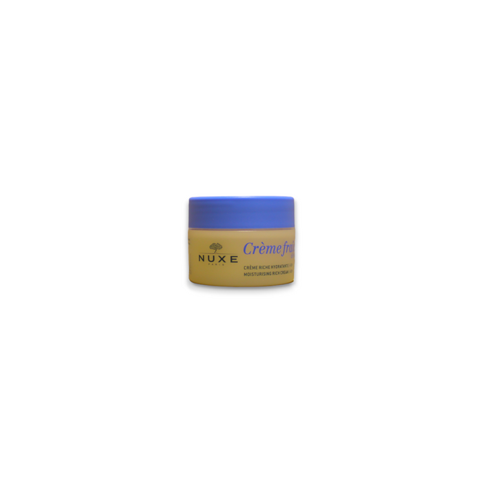 Cremă de față Nuxe Crème fraîche de beauté, vegană, hidratantă, bogată, 50 ml