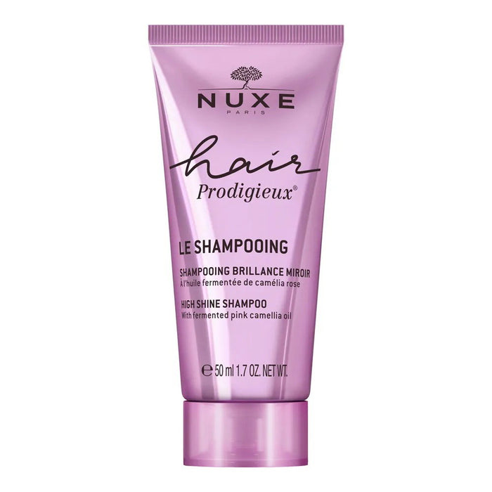 Șampon pentru păr Nuxe Hair Prodigieux Brillance Mirror, luciu intens, 50 ml