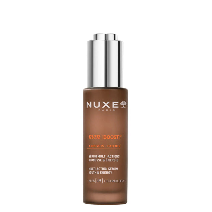 Ser facial Nuxe Men Boost, revitalizant și netezitor, pentru zi și noapte, 30 ml
