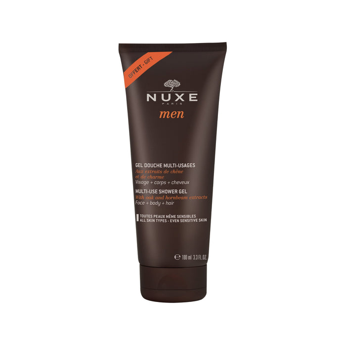 Gel de duș Nuxe Men Multi-Use, pentru corp, față și păr, toate tipurile de piele, 100 ml