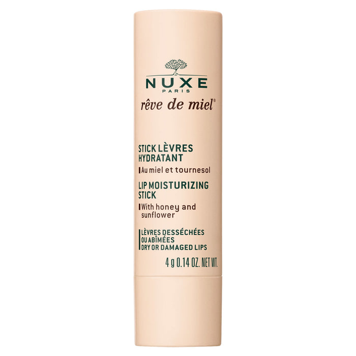 Balsam de buze Nuxe Rêve de Miel, hidratant, vegan, 4 g