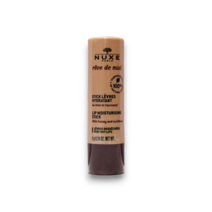 Balsam de buze Nuxe Rêve de Miel, hidratant, vegan, 4 g