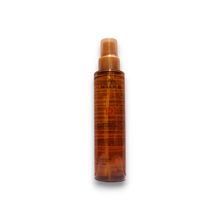 Ulei de bronzat Nuxe Sun, antiîmbătrânire, SPF 10, 150 ml