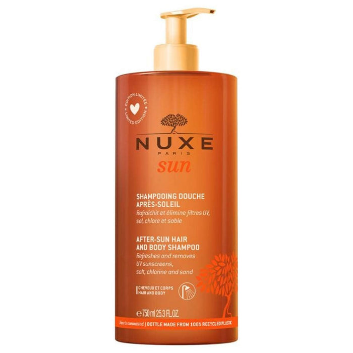 Șampon pentru păr și corp Nuxe Sun, după soare, 750 ml