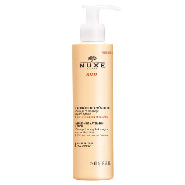 Loțiune după soare Nuxe Sun Refreshing, pentru față și corp, 400 ml