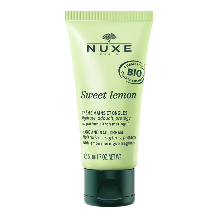 Cremă pentru mâini Nuxe Sweet Lemon, hidratantă, 50 ml