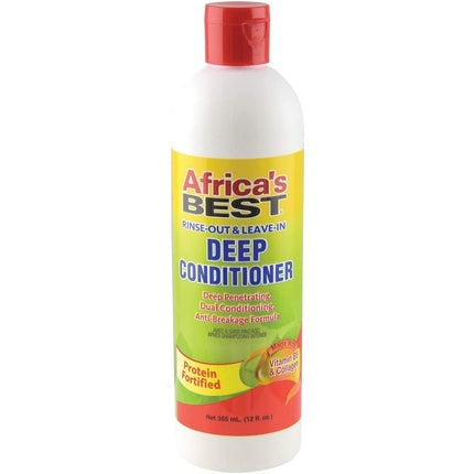 Condiționator profund și fără clătire, Africa's Best, Afro Hair Care, 356ml