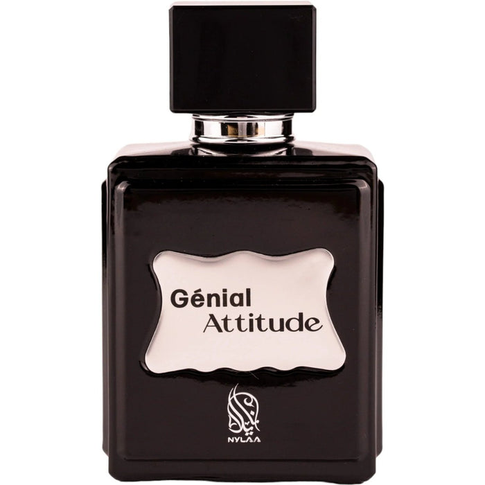 Apă de parfum Nylaa Génial Attitude, pentru bărbați, 100 ml